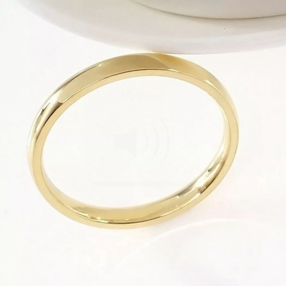 Gold‎ Ring Band Made From High Quality Solid Gold Titanium With A 4mm Width~ New - Picture 7 of 7